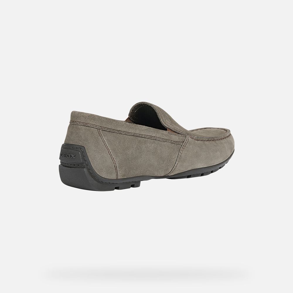 Mocassin Geox Moner - Grise Foncé - Homme 854273-MXI